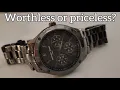 Episode 56 - Geoffrey Beene Diamond chronograph watch