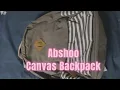 Abshoo Casual Canvas Stripe Backpack Review Cute Teen Backpacks For Girls School Bag