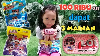 3 Video Blind Bag LOL Surprise Ada Lampunya 😊 Video Aqilla Kecil ♥ Aqilla's Diary
