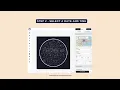Create Your FREE Printable Star Map From Any Date Place 3 Easy Steps