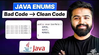 Java Enums Why Not Use for Constants Java Full Course