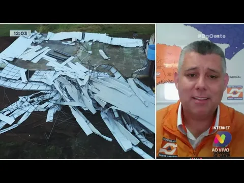 Temporal deixa rastro de destruição em Itapiranga e Xanxerê