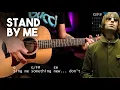 Download Lagu Stand By Me  - Oasis GUITAR CHORDS + SOLO Acoustic | Guitarra Cover Christianvib