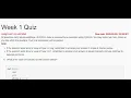 Programming Data Structures And Algorithms Using Python Week 1 Quiz Solution