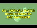 GIS Loading a raster using Openlayers and Mapserver