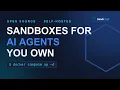 Self-Hosted Sandboxes for AI Agents SandrPod in 4 Minutes Open Source