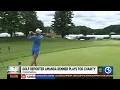 CBS golf reporter Amanda Renner plays for charity