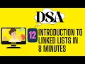 MASTER LINKED LIST IN JUST 8 MINUTES TYPES OF LINKED LIST DATA STRUCTURES AND ALGORITHMS