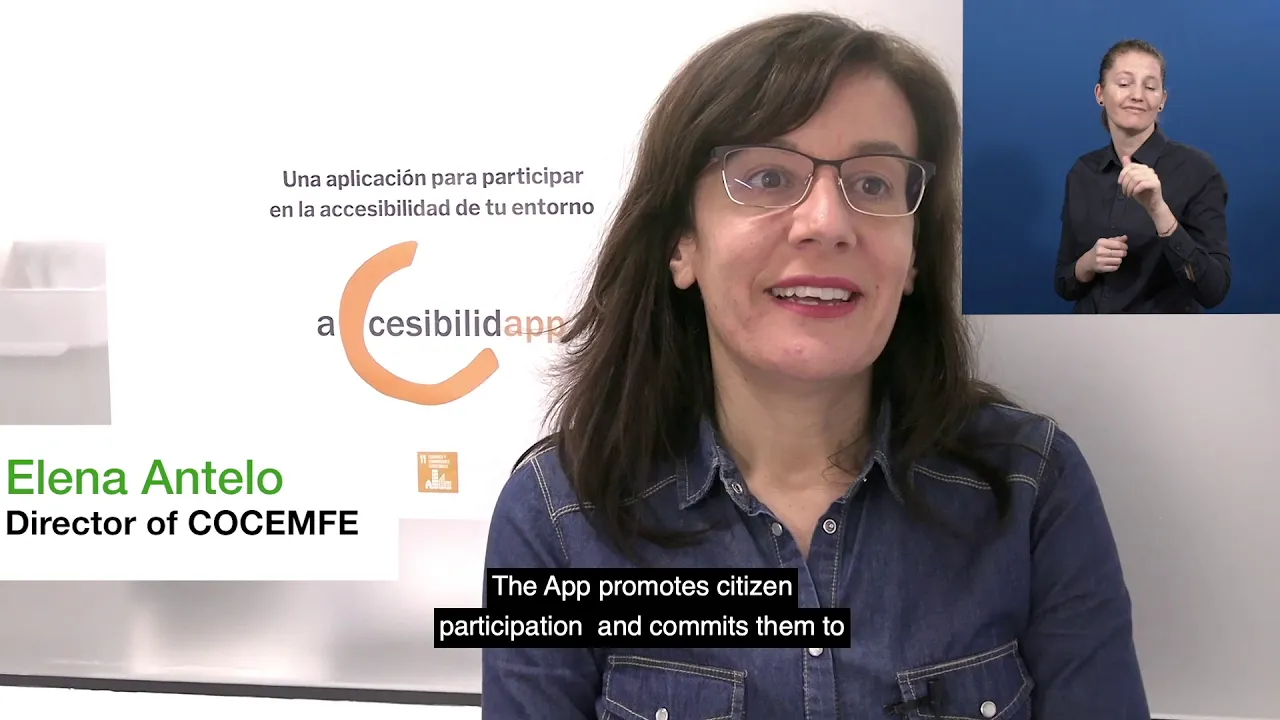 Awardee-Hour 3: Short Video of the Zero Project Awardee AccesibilidApp - AD