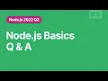 Node js basics Q A