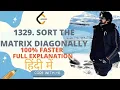 Sort the Matrix Diagonally DSA Data Structure and Algorithm Code With Me JAVA C
