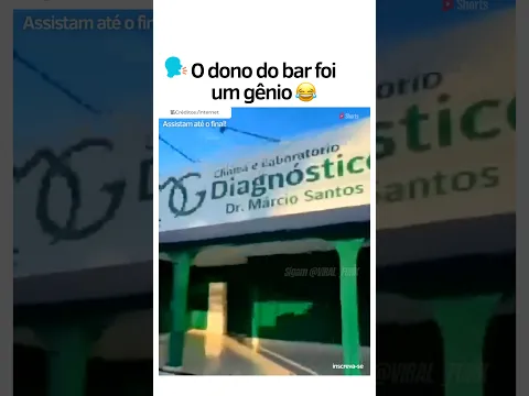 O DONO DO BAR FOI UM GÊNIO KKK #viralshort #humor