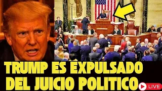 🚨URGENTE CORREN A TRUMP DEL SENADO y el congreso inicia su Destitución! | enmienda 25