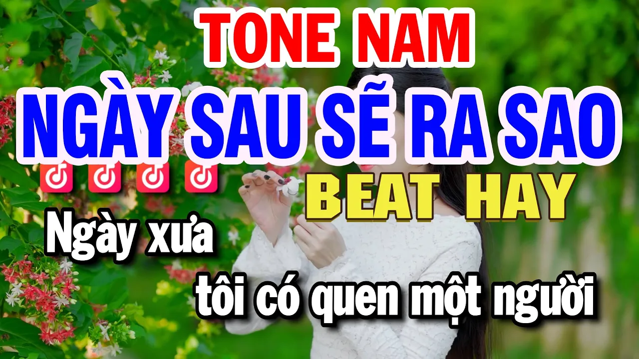 Ngày Sau Sẽ Ra Sao Karaoke Tone Nam (C#m) Beat Hay Nhạc Sống | Huỳnh Lê