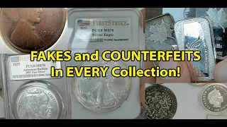 Fake PCGS - NGC Slabs Counterfeit Coins In Most Collections