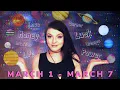 WEEKLY HOROSCOPE March 1 - March 7 Prediction For ALL Zodiac Signs
