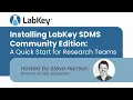 Installing LabKey SDMS - Community Edition LabKey