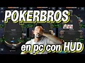 How to play PokerBros on your computer and how to enable the HUD
