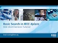 Basic Search in IEEE Xplore
