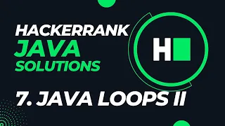 Hackerrank Java Solutions - Day 7 Java Loops II Hindi