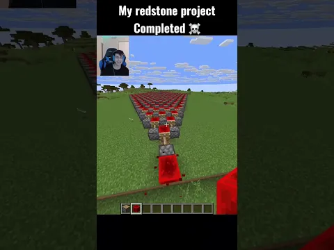 Finally my redstone project completed ☠️