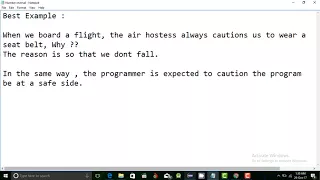 Exceptional Handling in Java Palindrome program with Exception Concept