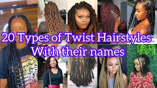 20 Types Of Twist Hairstyles With Their Names