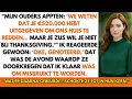 Lagu “Kom niet naar Thanksgiving, je zus beslist,” appen mijn ouders nadat ik hun schulden betaalde