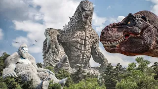 King Godzilla Rules His Jungle Kingdom in Peace