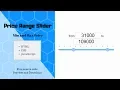 JavaScript Price Range Slider With HTML CSS Min and Max Price