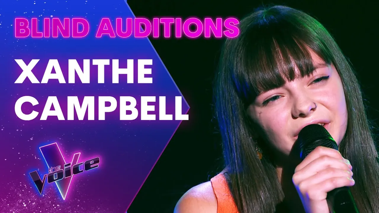 Xanthe Campbell Sings Billie Eilish | The Blind Auditions | The Voice Australia