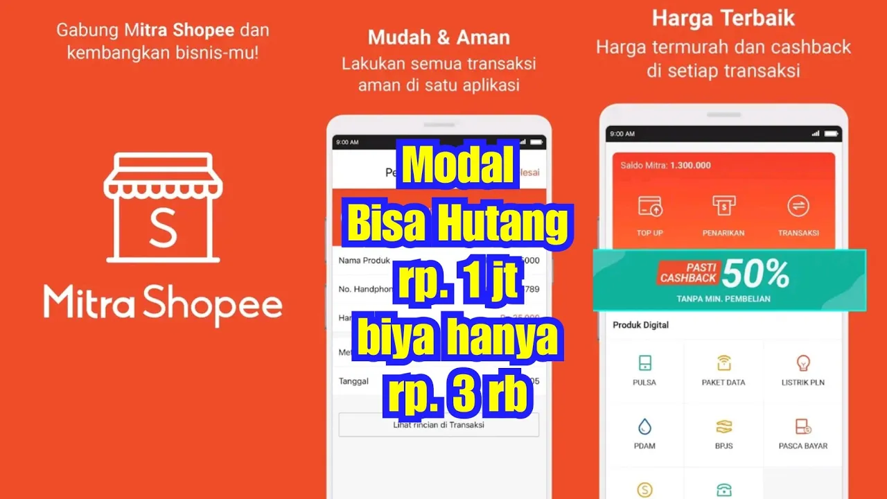 Cara membuka loket pembayaran listrik di rumah. 