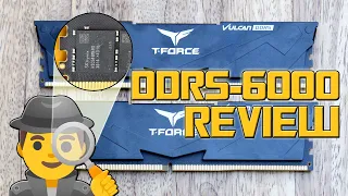 REVIEW da TEAMGROUP VULCAN DDR5-6000CL38 - Um KIT 32GB de ENTRADA com CHIPS HYNIX M-DIE
