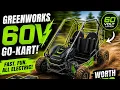 60v Green Works Go kart Purchased from Tractor Supply