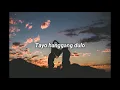 JaMill - Tayo Hanggang Dulo (Lyric Video)