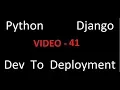 Python Django Dev To Deployment Project Based Course - Dynamic Page Titles