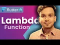 Anonymous Functions or Lambda Expression in Dart Dart Tutorial for Flutter Hindi