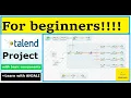 Day 21 Basic Talend Project example for beginners Talend Tutorial
