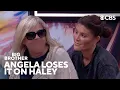 Angela Loses It on Haley Big Brother CBS