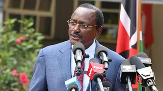 LIVE; KALONZO MUSYOKA, ORENGO AND OTHER AZIMIO LEADERS ADDRESSING THE NATION