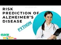 Python Image processing - Risk Prediction of Alzheimer s disease Conversion