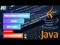 Hierarchical inheritance in java