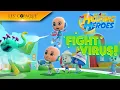 Download Lagu Upin \u0026 Ipin The Helping Heroes - Fight Virus [Sing Along]