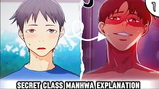 Secret class manhwa explanation in hindi Part 1 chapter 1-5 fully breakdown