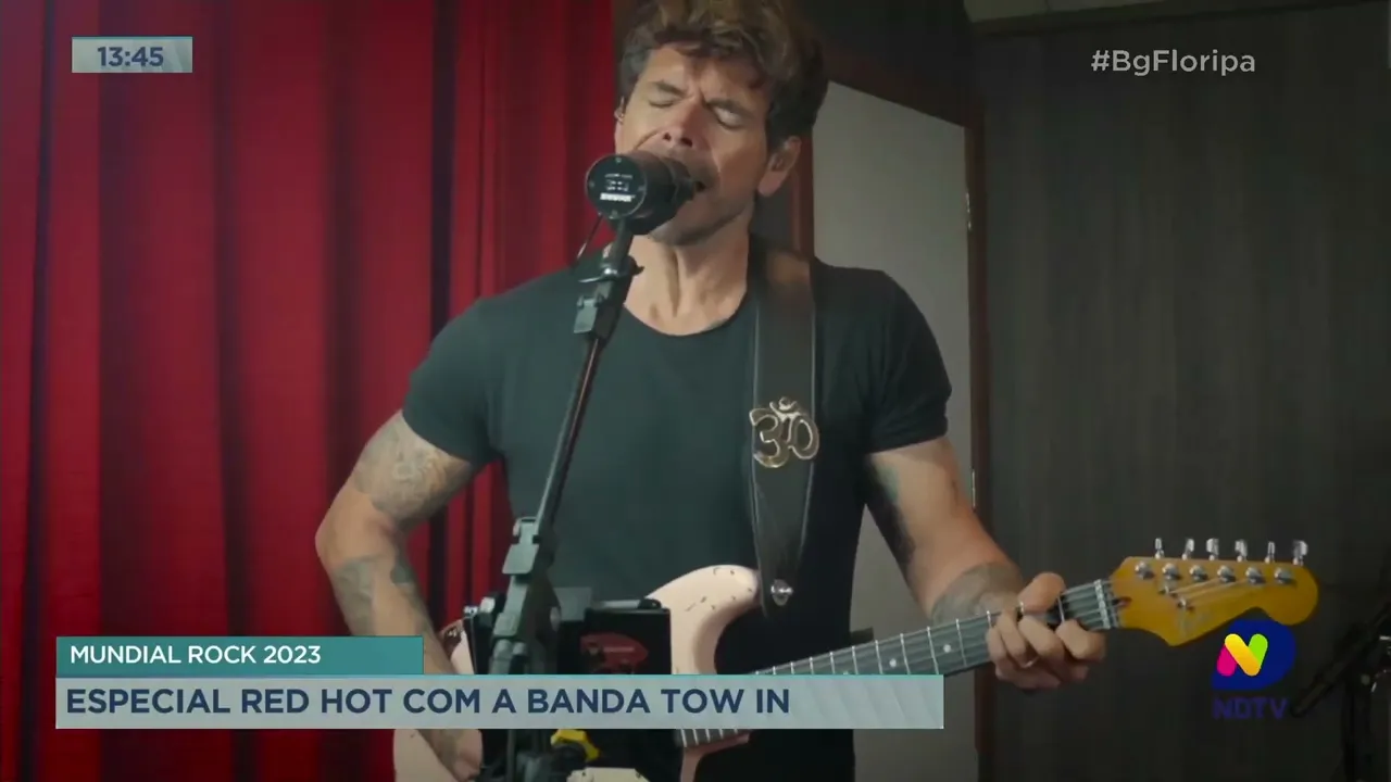 Mundial Rock 2023 terá especial Red Hot com a banda Tow In.