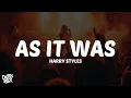 Download Lagu Harry Styles - As It Was (Lyrics)