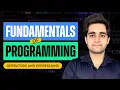 Fundamentals of Programming - Operators and Expressions