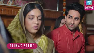shubh mangal saavdhan climax scene ayushmann khurrana bhumi pednekar