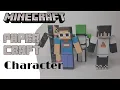 Make your own Minecraft paper craft character using your own skin