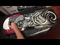 Drawing Chicano Art III Skate Custom